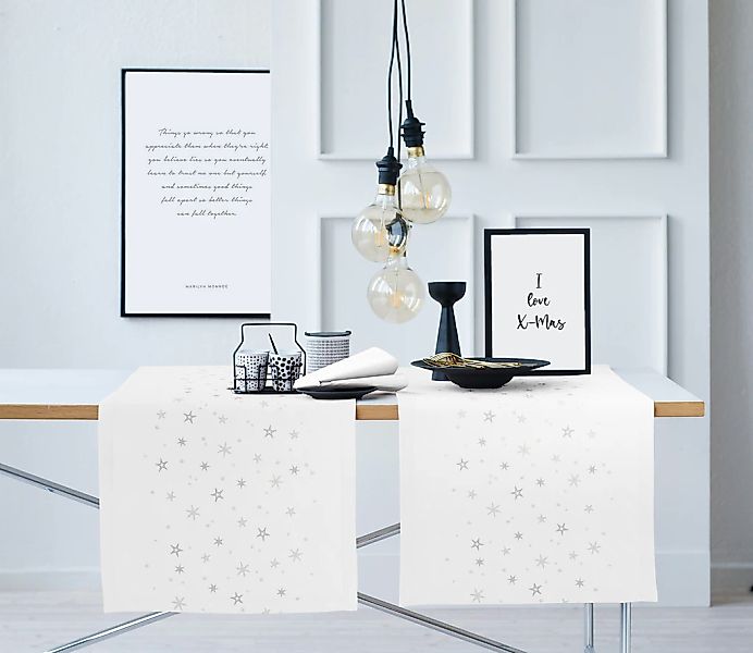 APELT Tischläufer »9600 CHRISTMAS ELEGANCE, Weihnachtsdeko, Weihnachten«, ( günstig online kaufen