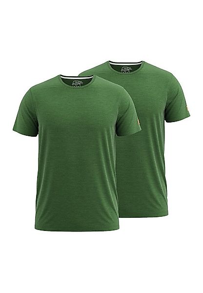 FORSBERG T-Shirt einfarbig im Doppelpack günstig online kaufen