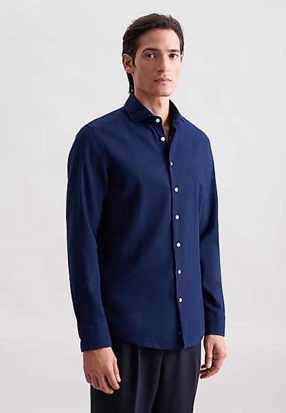 seidensticker Businesshemd Slim 1/1 Kentkragen Struktur günstig online kaufen