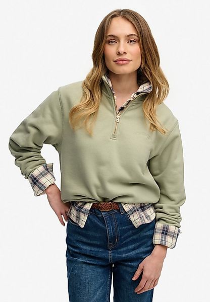 Superdry Sweatshirt ESSENTIAL LOGO EMB HALF ZIP günstig online kaufen