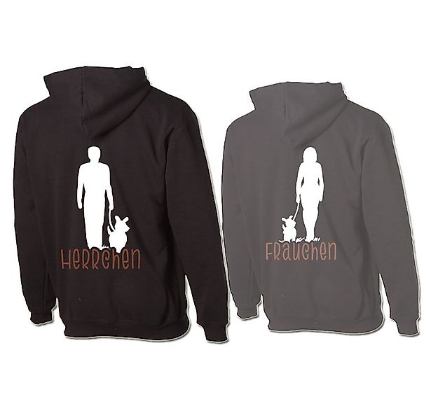 G-graphics Hoodie Herrchen & Frauchen (Partner- / Paar-Set, Einzelteile zum günstig online kaufen