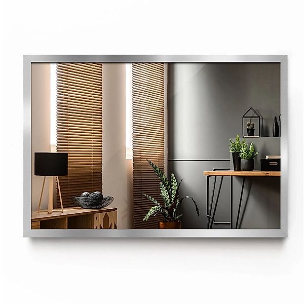 Tulup Spiegel mit Rahmen Große Rechteckspiegel mit Rahmen 80x60 cm Stilvoll günstig online kaufen