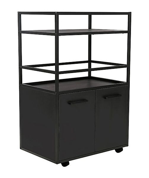 trendteam Barschrank Barschrank Barregal Schwarz 60x94x40 cm günstig online kaufen