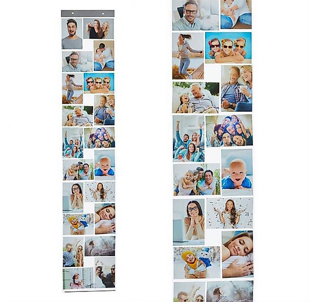 CEPEWA Bilderrahmen Collage, mit 20 Taschen, für Fotos im Quer & Hochformat günstig online kaufen