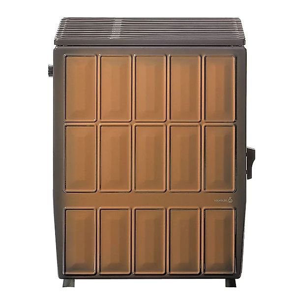 Wamsler KS 109 Kaminofen Stahl Maron 6 kW günstig online kaufen