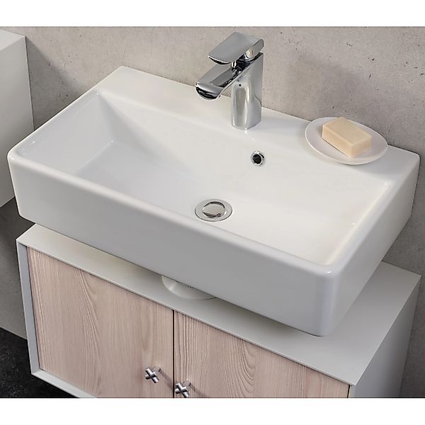 FACKELMANN Waschbecken "ix" Keramik, Breite 60 cm günstig online kaufen