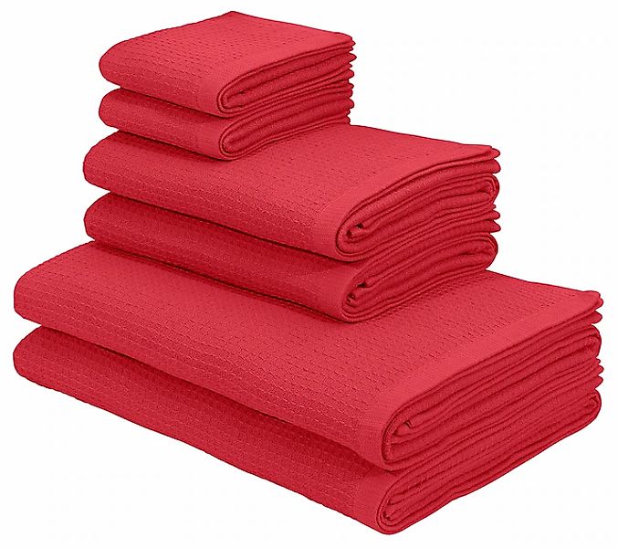 KangaROOS Handtuch Set »Cassidy, Handtuch in Premium Qualität, 500 gr/m², W günstig online kaufen