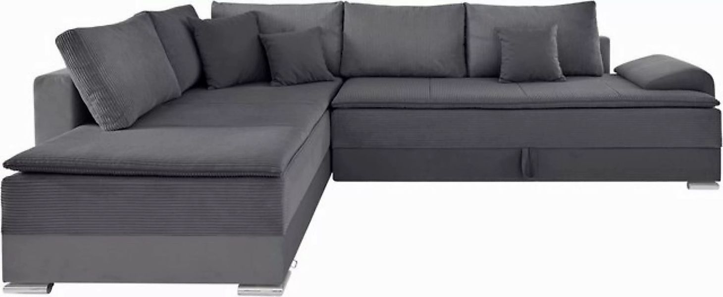 INOSIGN Ecksofa Night & Day L-Form, mit Boxspring Bettfunktion 180x200 cm, günstig online kaufen