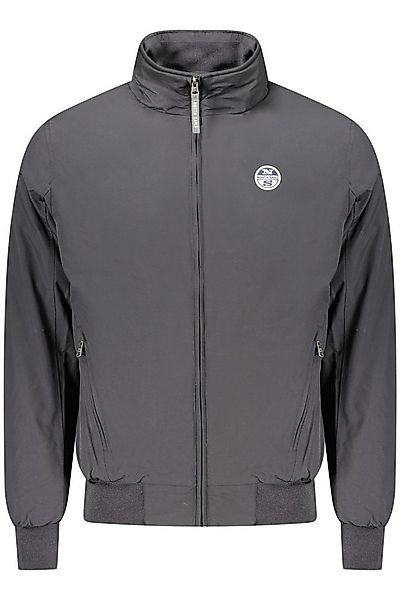 North Sails Outdoorjacke Herren Bomberjacke Schwarz: Stilvolle Jacke mit Ta günstig online kaufen