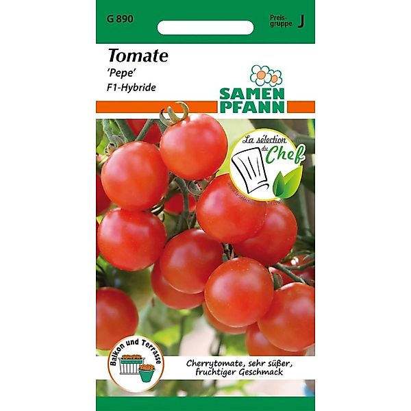 SAMEN PFANN Tomate Pepe F1 Cherry-Tomate günstig online kaufen