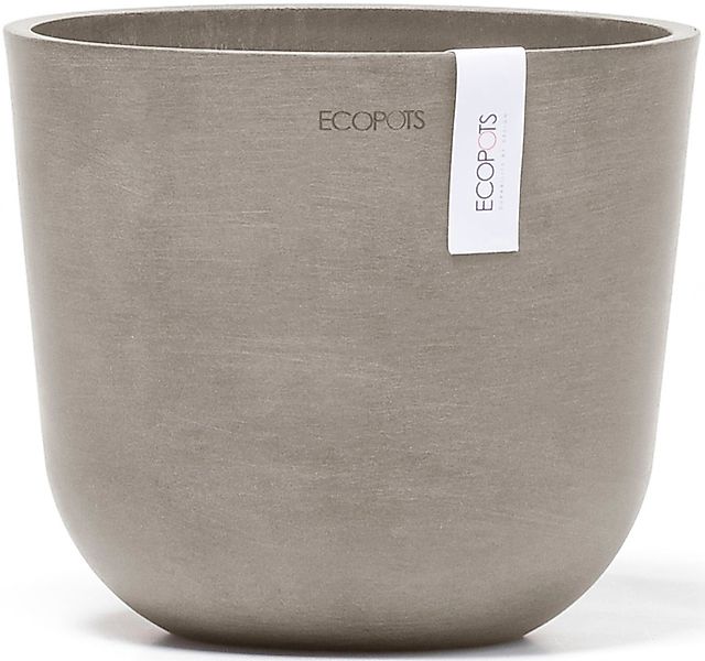 ECOPOTS Blumentopf Oslo 19 Taupe, für günstig online kaufen
