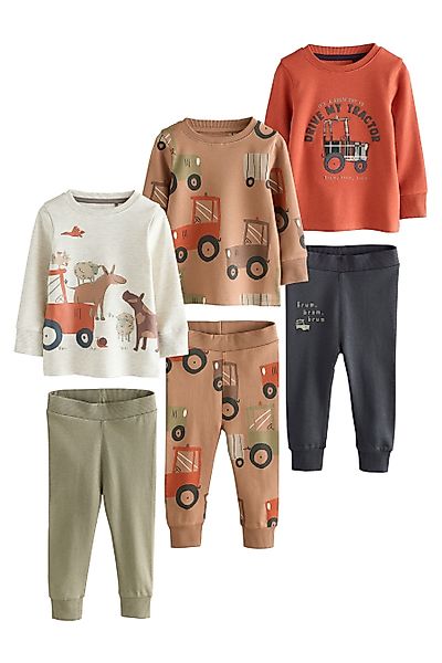 Next Pyjama 3er-Pack Mini Snuggle Schlafanzüge günstig online kaufen