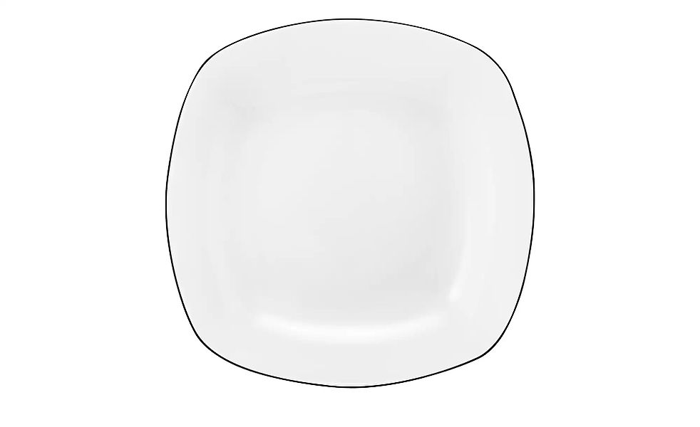 Seltmann Weiden Suppenteller  Lido Black Line ¦ weiß ¦ Porzellan ¦ Maße (cm günstig online kaufen