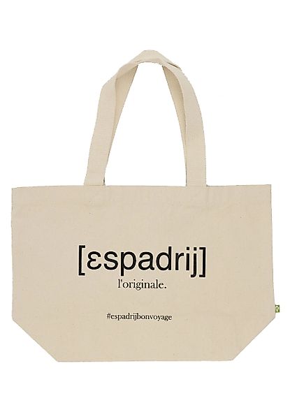 espadrij l´originale Strandtasche BEACHTOTE LARGE, Nature günstig online kaufen