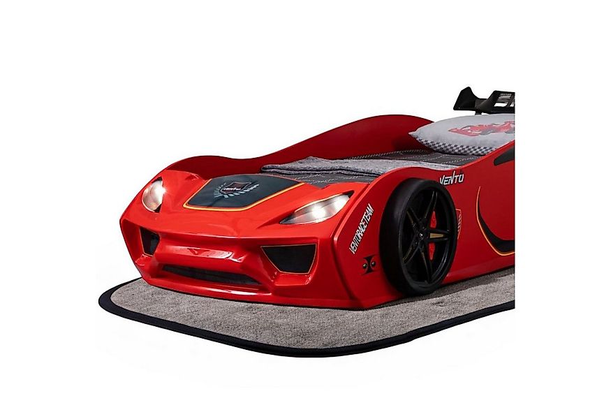 Coemo Autobett VENTO (Komplett-Set Bett und Lattenrost), Rot Autobett 90x20 günstig online kaufen