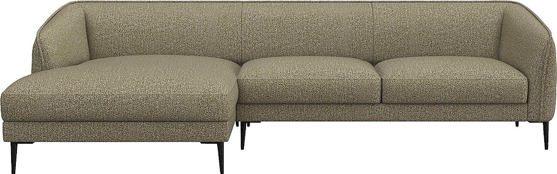 FLEXLUX Ecksofa "Belle Designsofa, L-Form, B/T 288/149 cm" Skandinavisches günstig online kaufen