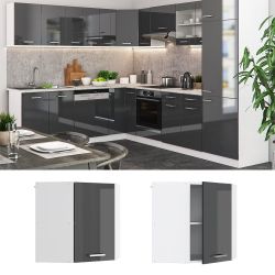 Vicco Eckhängeschrank R-Line, Anthrazit Hochglanz/Weiß, 57 günstig online kaufen