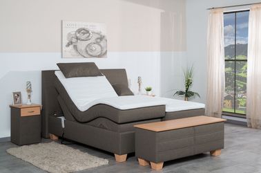 Meisterbetten Boxspringbett Syma (mit Motor, 7-Zonen günstig online kaufen