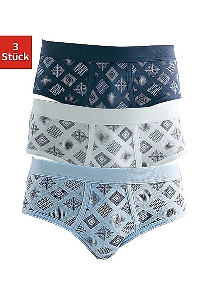 Clipper Slip (Packung, 3-St) schöne Feinripp-Qualität aus reiner Baumwolle günstig online kaufen