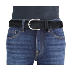BELTINGER Ledergürtel Damen-Gürtel mit echtem Fell günstig online kaufen