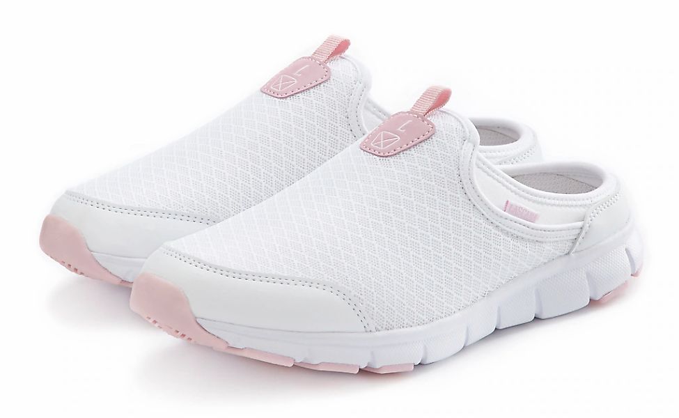 LASCANA Sneaker Halbschuh, Freizeitschuh, Sabot, Clogs aus leichtem Mesh-Ma günstig online kaufen