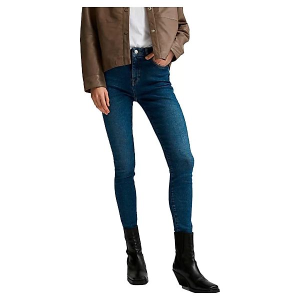 Selected Sophia Mid Waist Skinny Jeans 30 Dark Blue Denim günstig online kaufen