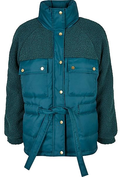 URBAN CLASSICS Winterjacke "Urban Classics Damen Ladies Sherpa Mix Puffer J günstig online kaufen
