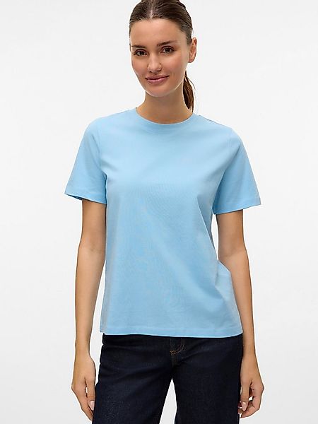 Vero Moda Kurzarmshirt VMPAULINA SS T-SHIRT GA JRS NOOS Baumwolle, regular günstig online kaufen