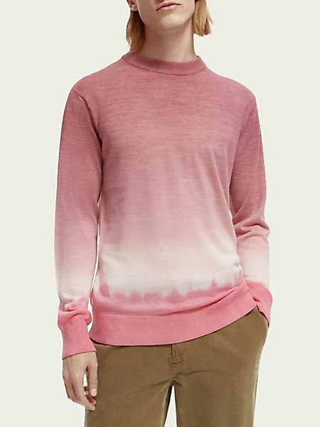 Scotch & Soda „Tie-Dye“-Pullover aus einer Wollmischung mit Farbverlauf günstig online kaufen