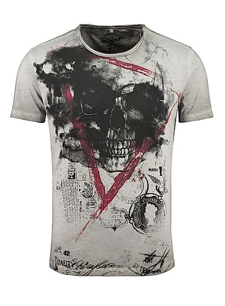 Key Largo T-Shirt Hype Skull Print günstig online kaufen