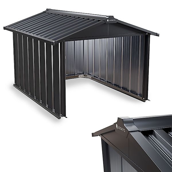 Juskys Mähroboter-Garage MGMT1, BxTxH: 86x98x63 cm, günstig online kaufen