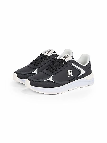 Tommy Hilfiger CASUAL FASHION RUNNER LTHR Keilsneaker, Freizeitschuh, Halbs günstig online kaufen