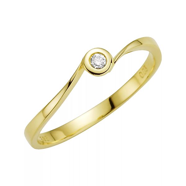 Orolino Fingerring "585 Gold Brillant 0,03ct." günstig online kaufen