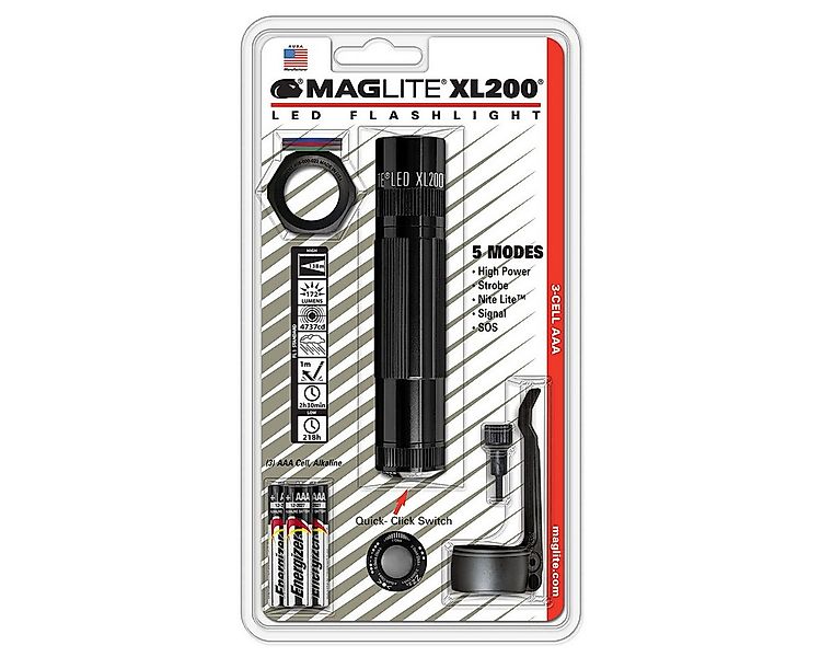 MAGLITE LED Taschenlampe XL200 230 Lumen Tactical Pack - LED-Taschenlampe S günstig online kaufen