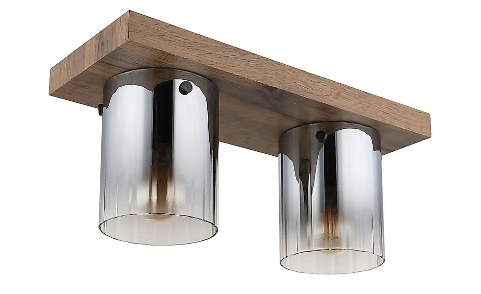 Globo Lighting Deckenleuchte   ¦ holzfarben ¦ Maße (cm): B: 41 H: 18 Lampen günstig online kaufen