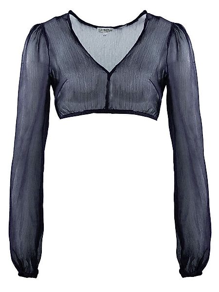 MarJo Dirndlbluse Dirndlbluse Salching nachtblau günstig online kaufen