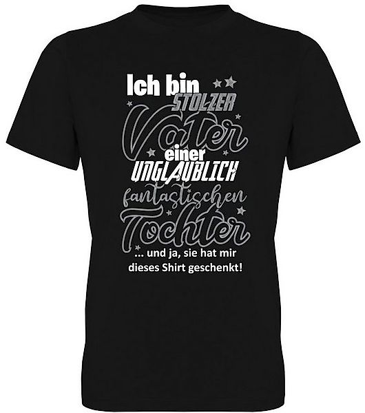 G-graphics T-Shirt Ich bin stolzer Vater einer fantastischen Tochter Herren günstig online kaufen
