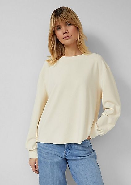 s.Oliver Sweatshirt Sweatshirt Weiches Sweatshirt im Relaxed Fit günstig online kaufen