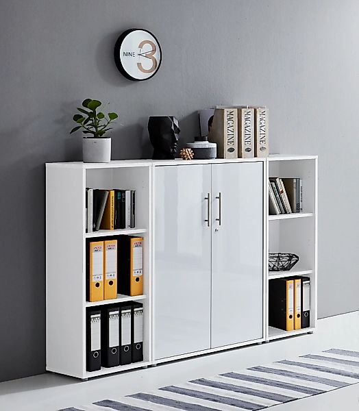 BMG Möbel Büromöbel-Set "Tabor", besteht aus 1 Schrank und 2 Regalen günstig online kaufen