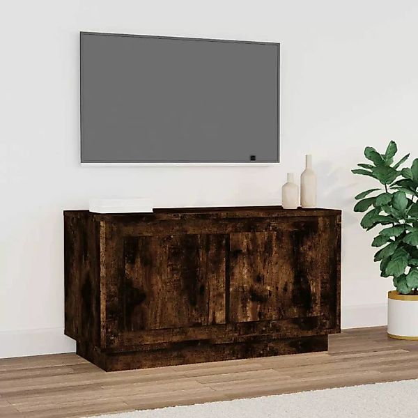 vidaXL TV-Schrank TV-Schrank Räuchereiche 80x35x45 cm günstig online kaufen