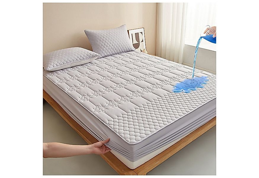 Matratzenauflage Wasserdicht Allergiker Baumwolle Matratzenschoner 90x200cm günstig online kaufen