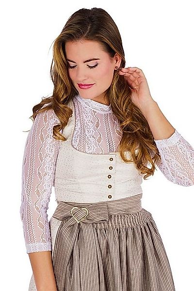 Melega Dirndl Midi Dirndl 2tlg. - ATHENA - creme/taupe günstig online kaufen