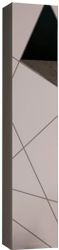 welltime Hängeschrank "Vittoria" 1 Tür, Höhe 138 cm, Breite 25 cm, Front mi günstig online kaufen