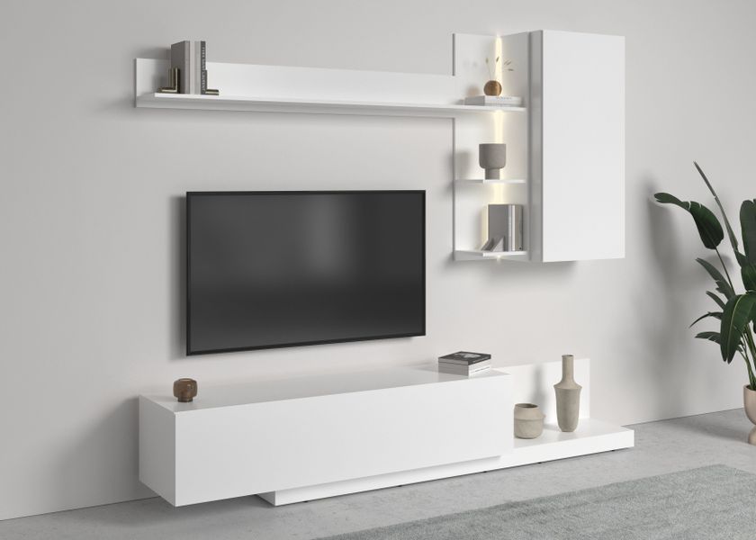 INOSIGN Wohnwand "BRISTOL" (4-teilig), inkl. Beleuchtung günstig online kaufen