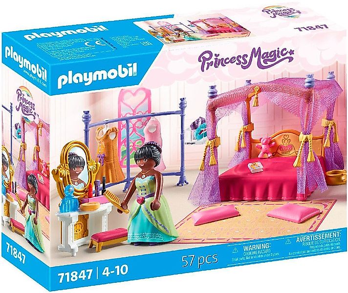 Playmobil® Prinzessinnen-Schlafzimmer mit Ankleide (71847), Princess günstig online kaufen