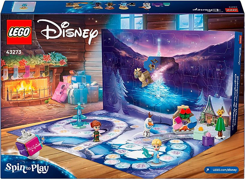 LEGO® Spielzeug-Adventskalender Spielbausteine, (43273), LEGO Disney günstig online kaufen