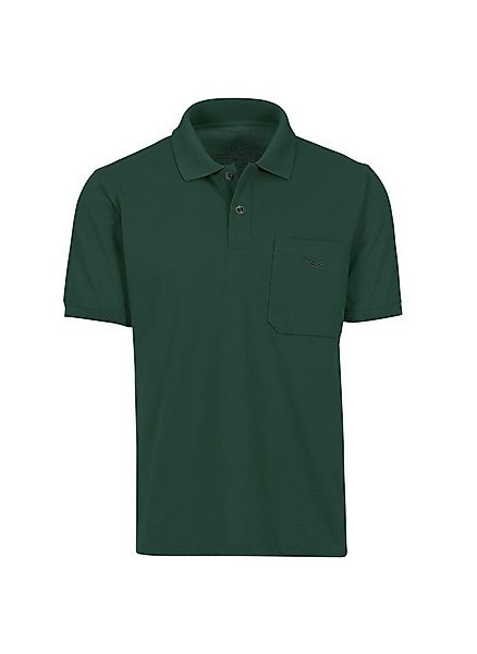 Trigema Poloshirt TRIGEMA Polohemd mit Brusttasche günstig online kaufen