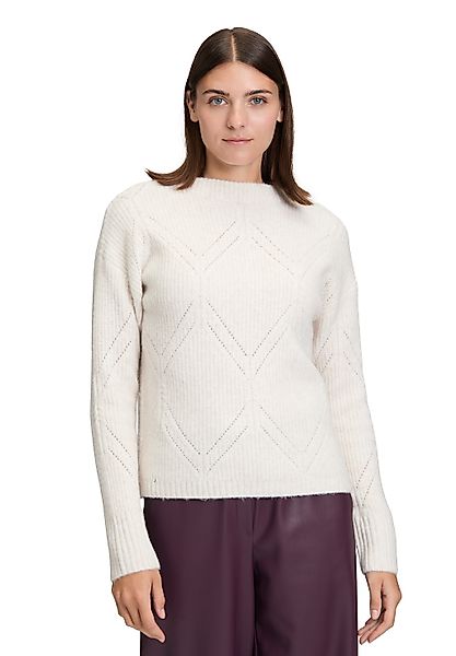 Betty&Co Strickpullover "Damen Strickpullover mit Struktur" 1 Stk. tlg. günstig online kaufen