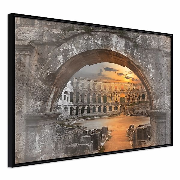 Poster - Sunset In The Ancient City günstig online kaufen