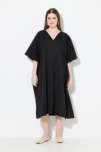 Ulla Popken Tunika Tunika Tunika-Ausschnitt Halbarm günstig online kaufen